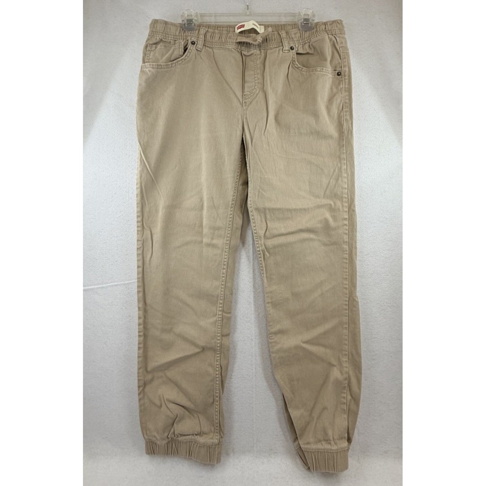 Levis Joggers Boys XL Husky Beige Elastic Waist‎ Casual Outdoors - Picture 3 of 8